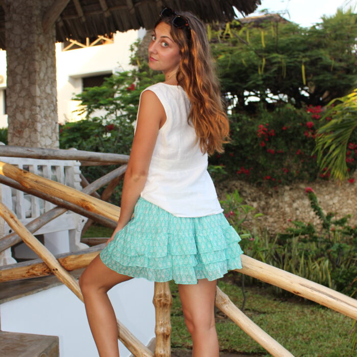 Kilifi Skirt Green